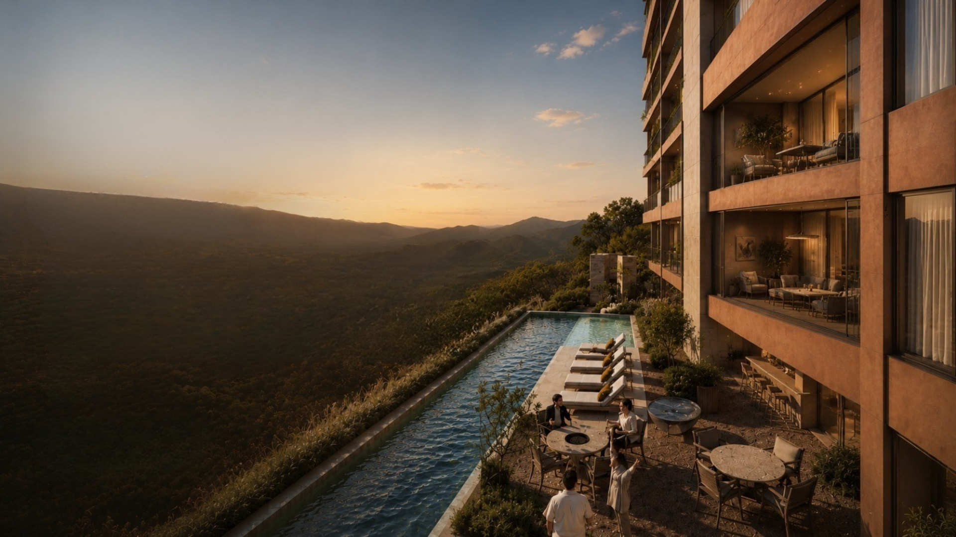 Grand Turia al atardecer